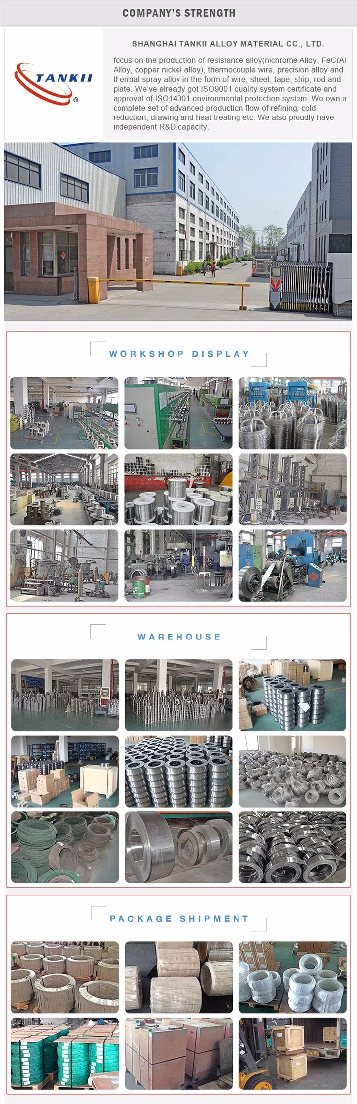 Precision soft magnetic alloy 1j50 permalloy wire Hy-Ra49