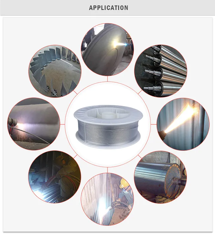 NiCrTi/45CT Spray Wire Use in Arc and Flame Spray System
