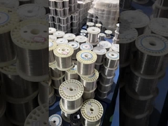 Venda de fábrica Resistência ao aquecimento Fios de fita Cr30Ni70 Para aquecedores de banda