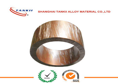 Liga brilhante macia do manganina da derivação da tira do cobre e do níquel 1mm * 10mm para a resistência de derivação