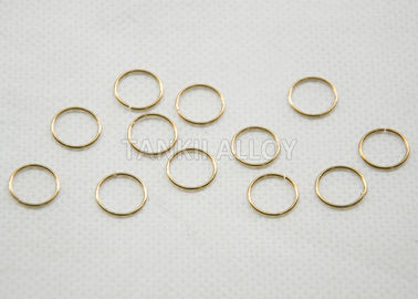 0.1mm - o fio H63/H65 de bronze liso de 0.5mm personalizou o comprimento para o anel/laço do fio