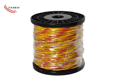 Tipo de cabo contínuo K da extensão de par termoelétrico 22SWG com isolação de alta temperatura da fibra de vidro